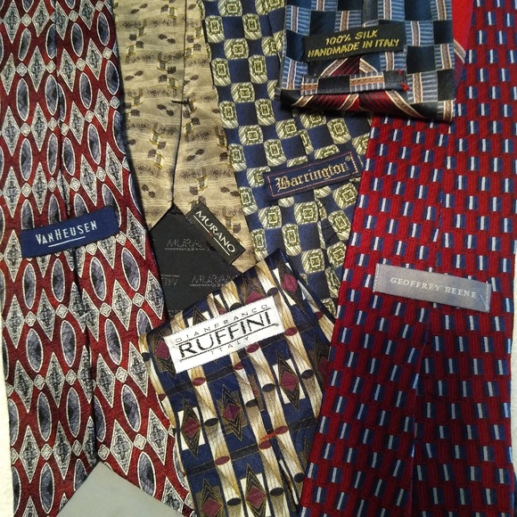 6 100% silk ties - Picture 2 of 2